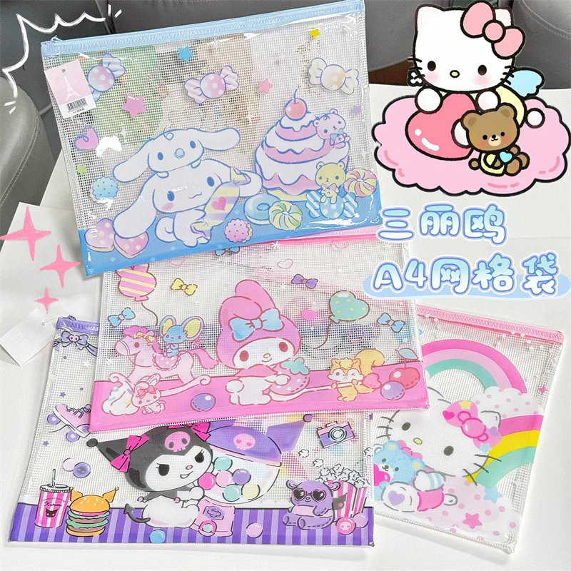 TW9 A4 Zip Bag Sanrio Zip Bag A4 Document Bag