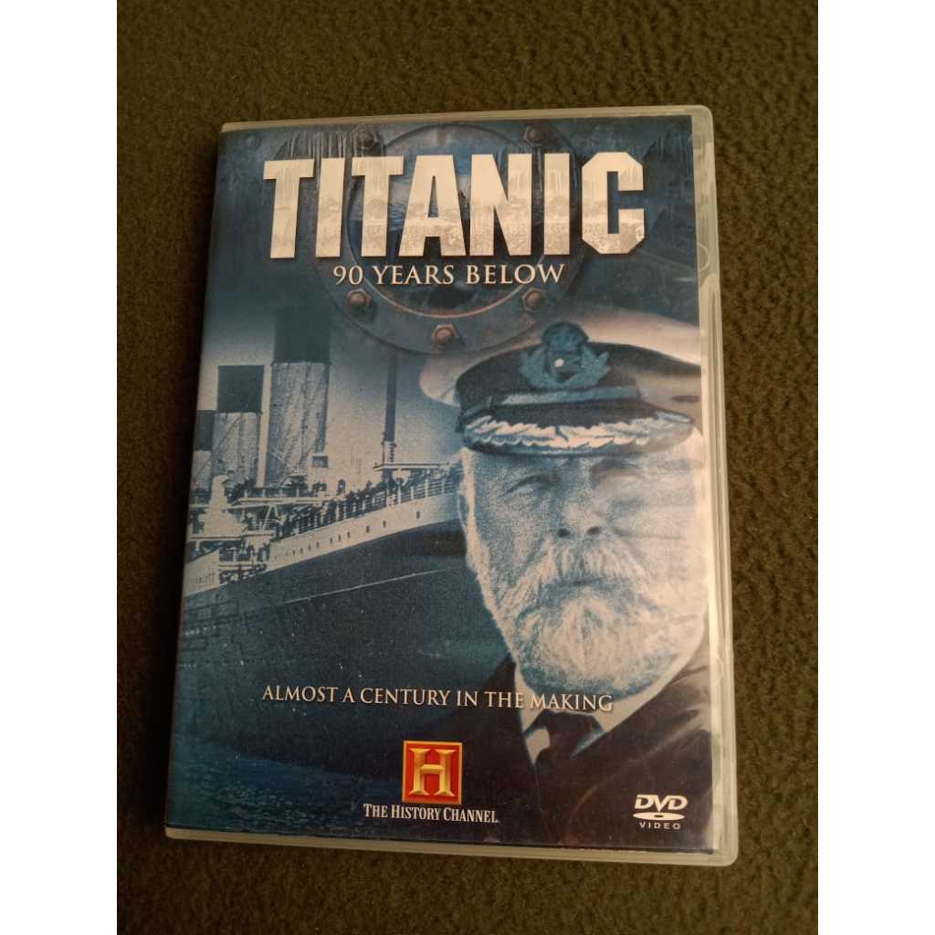 TITANIC 90 YEARS BELOW DVD THE HISTORY CHANNEL