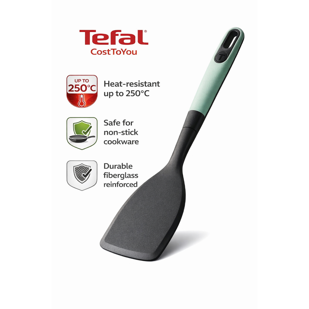 Tefal K19629 Ingenio Plus Flex Turner Silicone Turner K19629