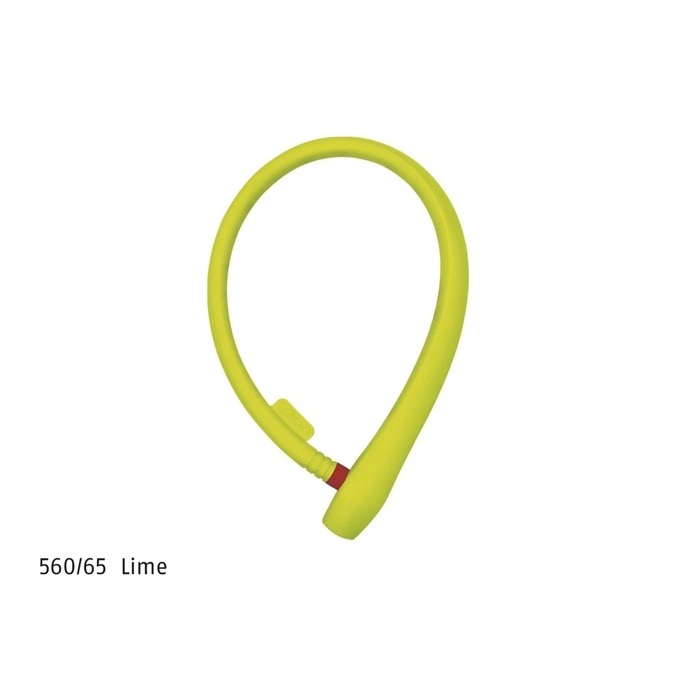 Abus 560/65 Cable Lock สําหรับสกู๊ตเตอร์มอเตอร์จักรยานจักรยานเนื่องจากรอยขีดข่วนและสีซีดจาง
