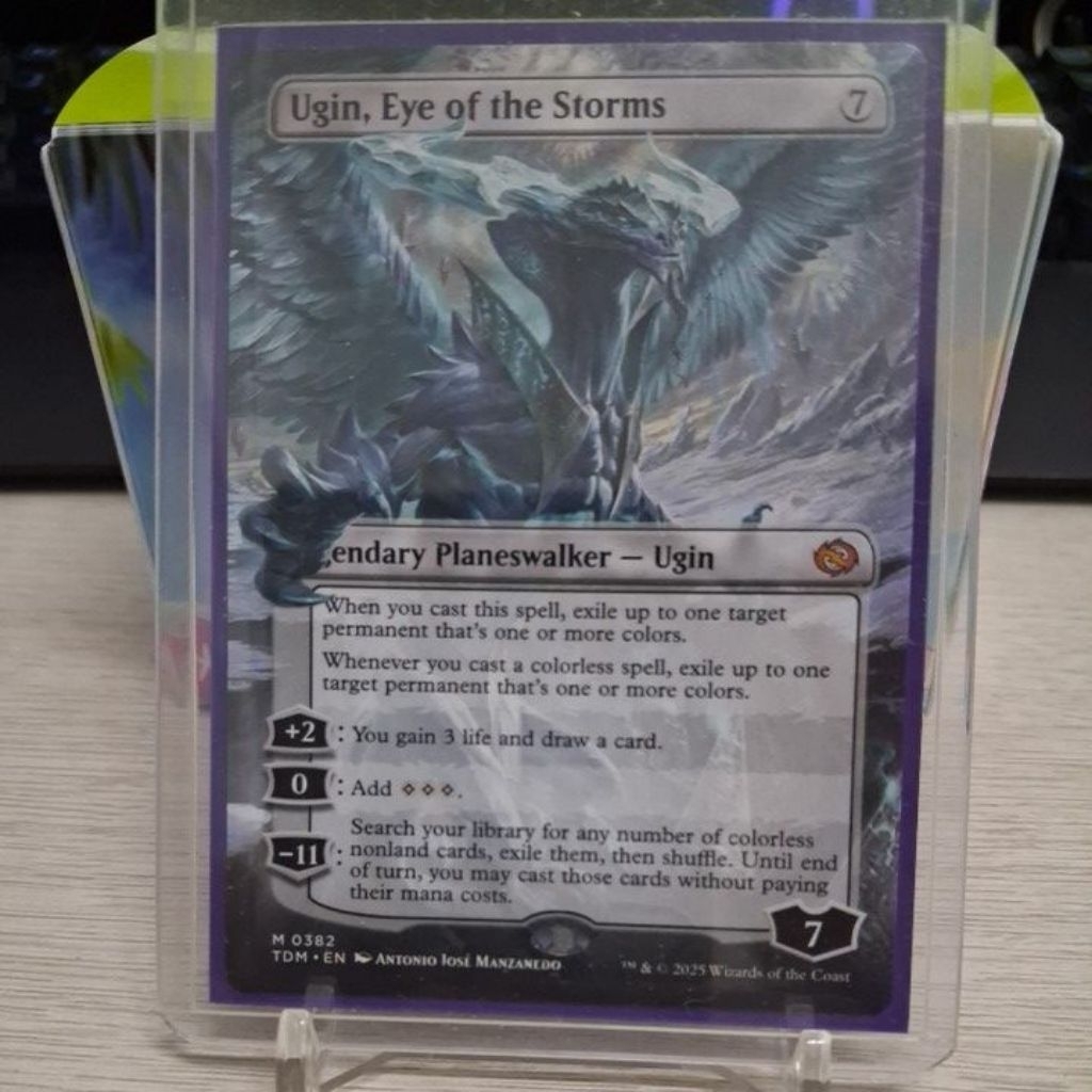 MTG Ugin, Eye of the Storms (ไร้ชายแดน)(Mythic)(TRK)