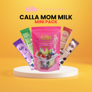 Mini Pack Calla Mom Milk Mini Pack 7 Sachets (Melon / Blueberry / Caramel Macchiato / Chocolate)