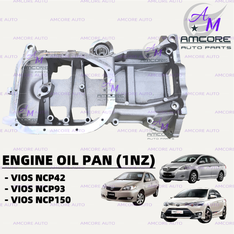TOYOTA VIOS NCP42, NCP93, NCP150 (1NZ ENGINE) - น้ํามัน SUMP / ENGINE OIL PAN (12111-21033)
