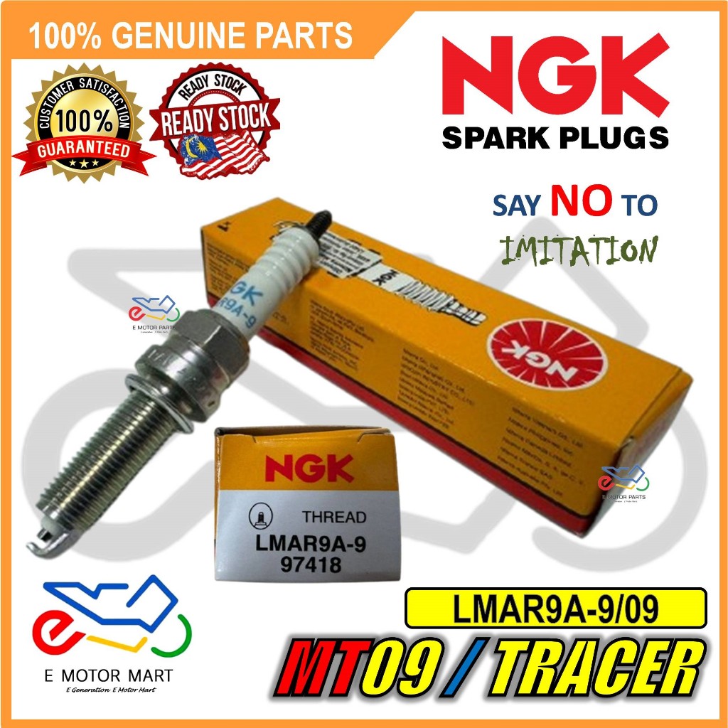 NGK LMAR9D-J SPARK PLUG สําหรับ BMW S1000 S1000R HP4 [100% ORGINAL NGK]- LMAR9D-J / 9A / 9G / 9J