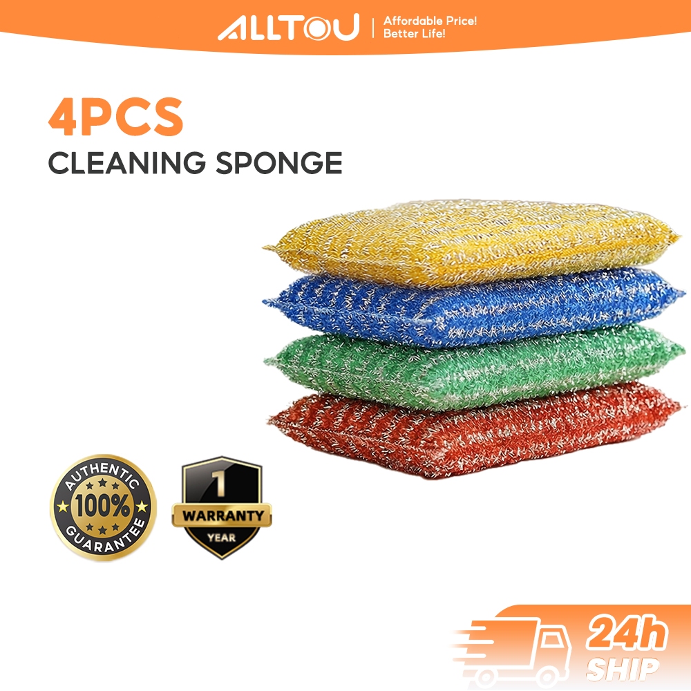 ALLTOU ฟองน้ําทําความสะอาด Mini Compressed Super Absorbent Quick-Drying สําหรับห้องครัว