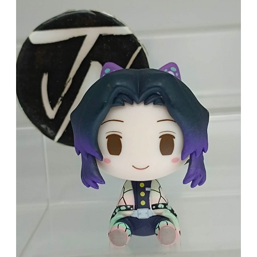 Ichiban Kuji Demon Slayer Kimetsu no Yaiba Shinobu Kocho Chokonoko Mini Figure (ไม่มีกล่อง)