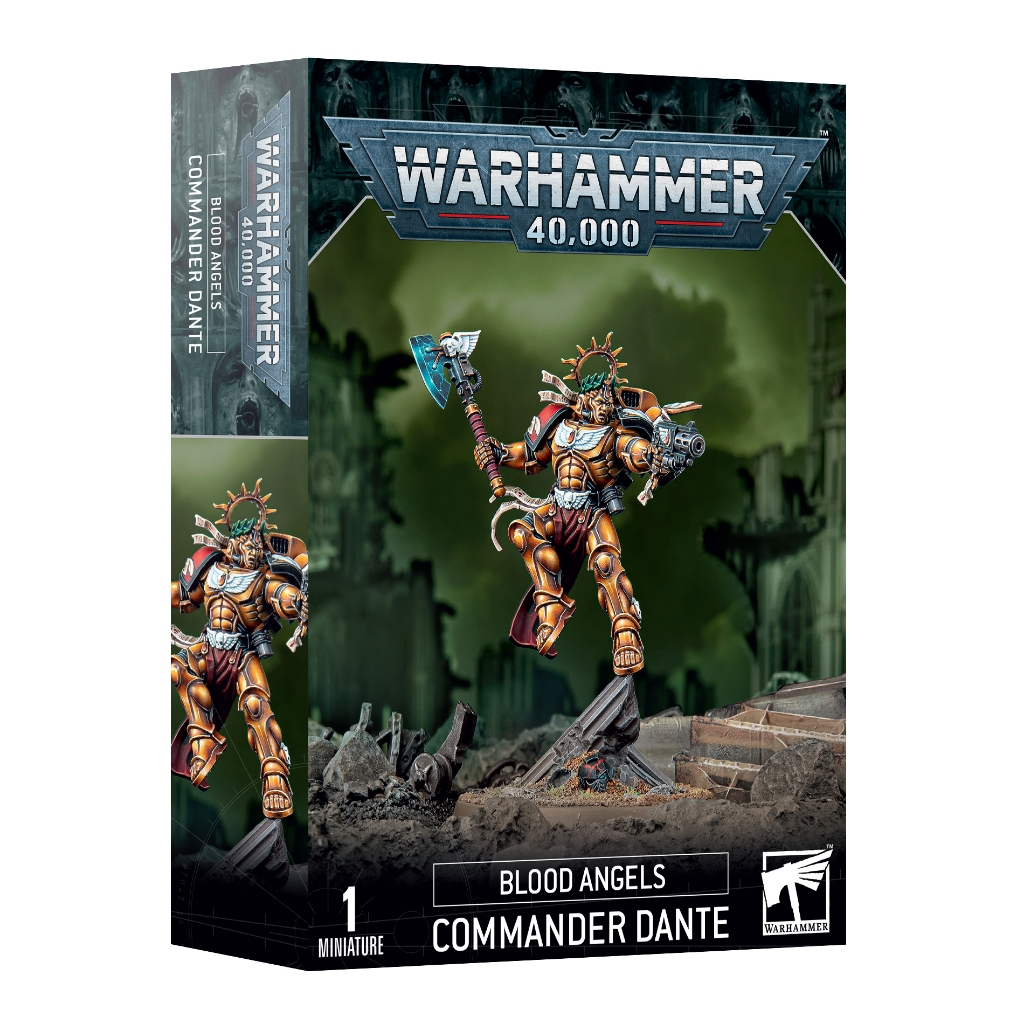 Warhammer 40000 Blood Angels Commander Dante