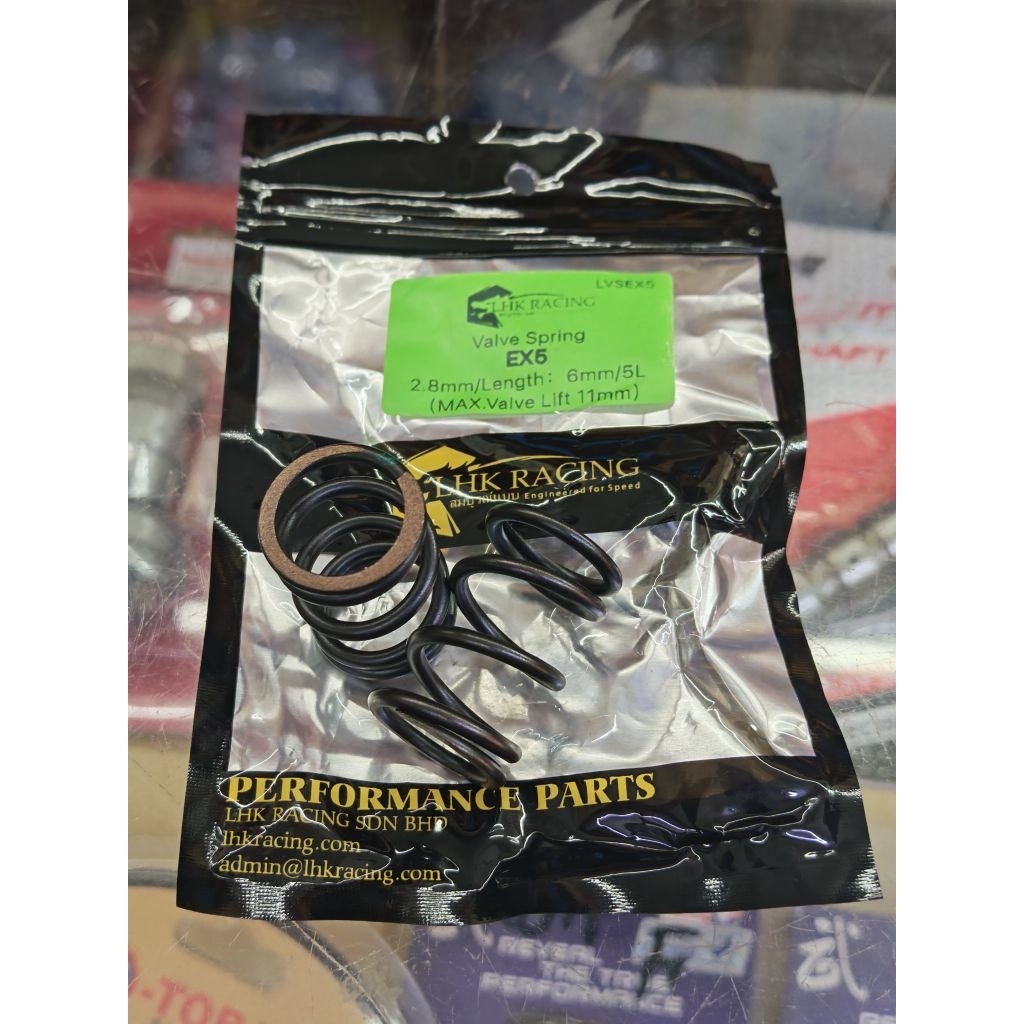 LHK Racing Value Spring สําหรับ Honda EX5 Dream ( 2.8MM / ความยาว : 6 MM / 5L )