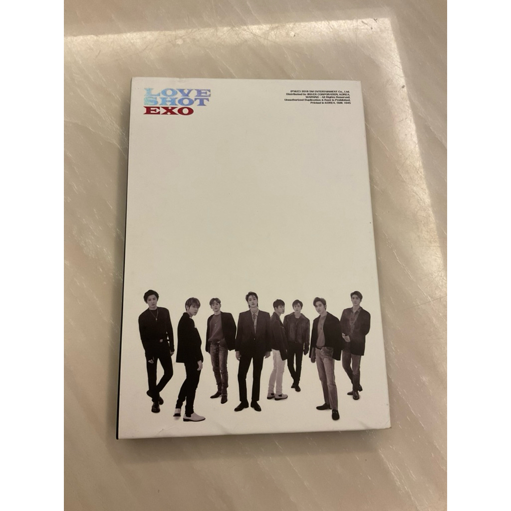 EXO Love Shot อัลบั้มที่ 5 Repackaged
