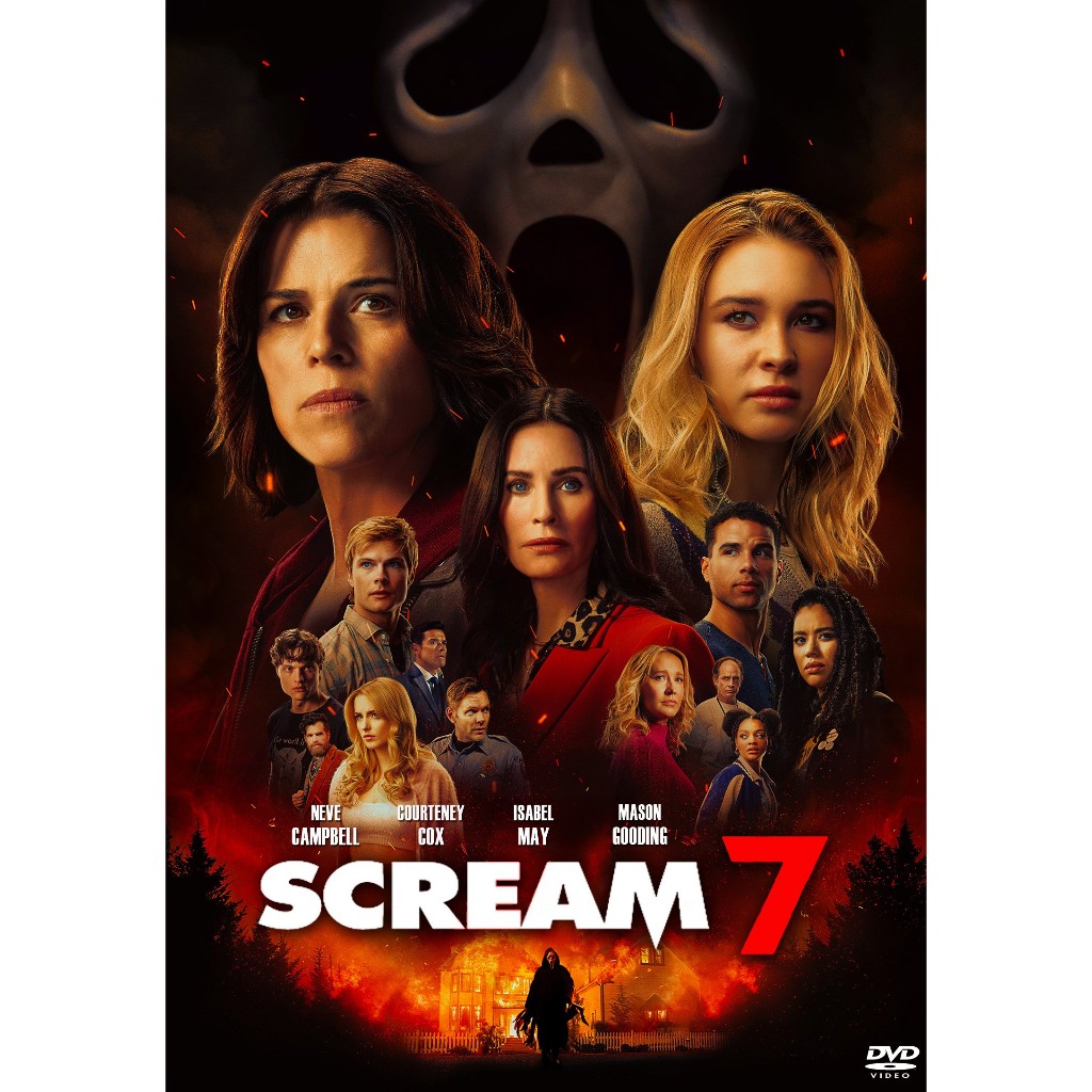Scream 7 DVD & Pendrive ภาพยนตร์ภาษาอังกฤษ 2026