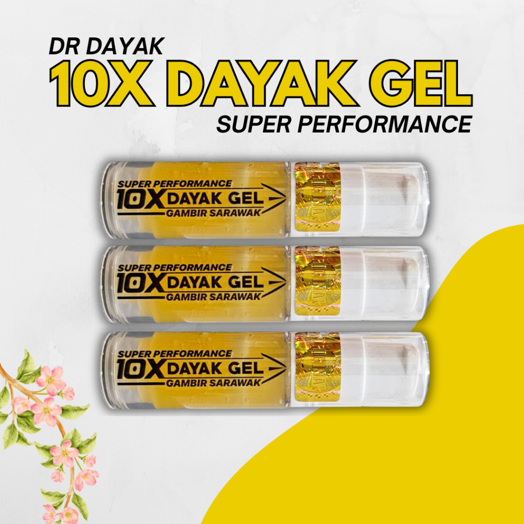 (24HR การจัดส่ง) DR DAYAK DAYAK OIL GEL 10X PERFORMANCE 30ml