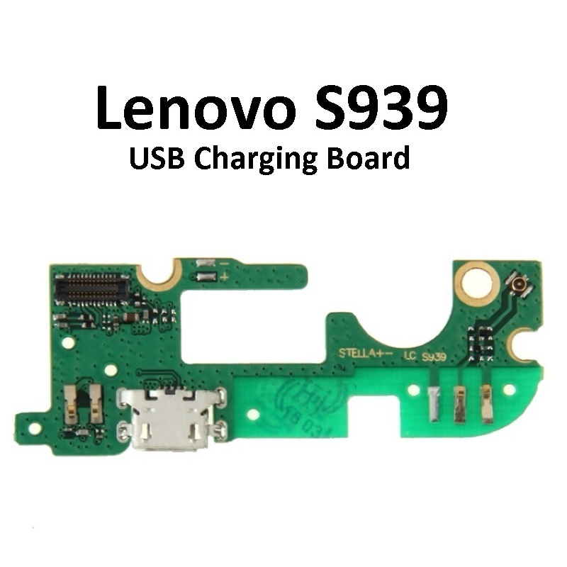 A939 USB Data Dock ชาร์จพอร์ตบอร์ดพร้อมไมโครโฟน Charger Connector โมดูล PCB Board Lenovo S939