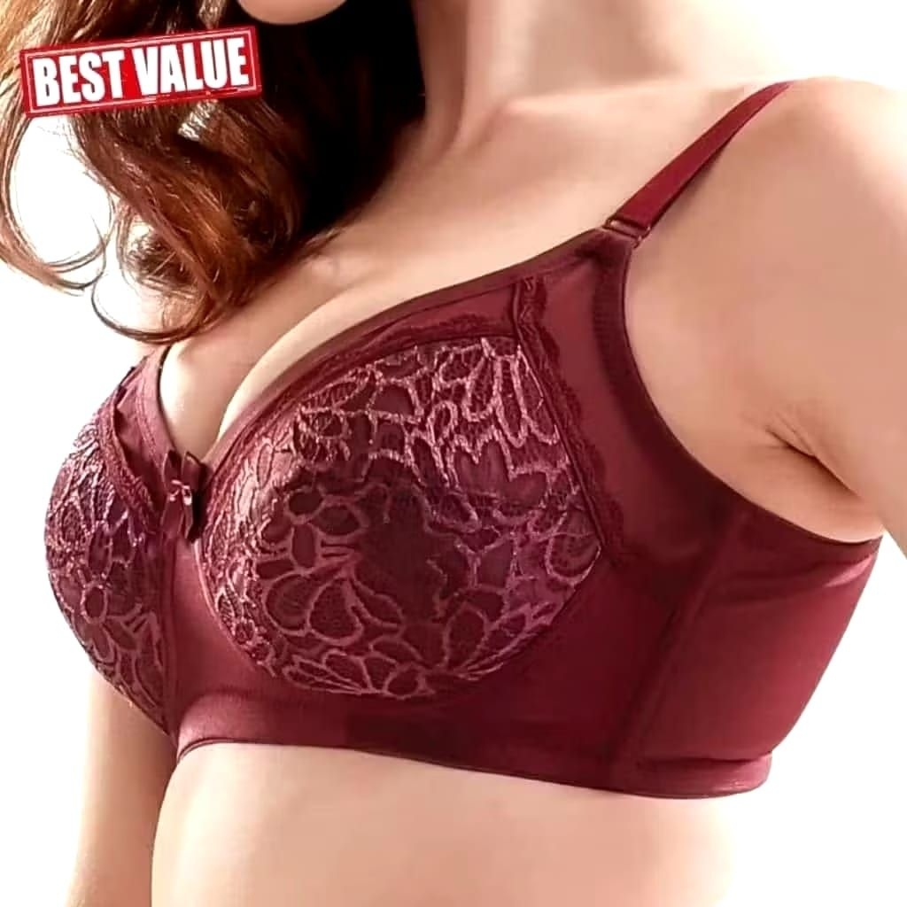 AVON BRA NEW ️Delphina Bra (Tanpa Dawai) Sehingga 44E!! ️ -