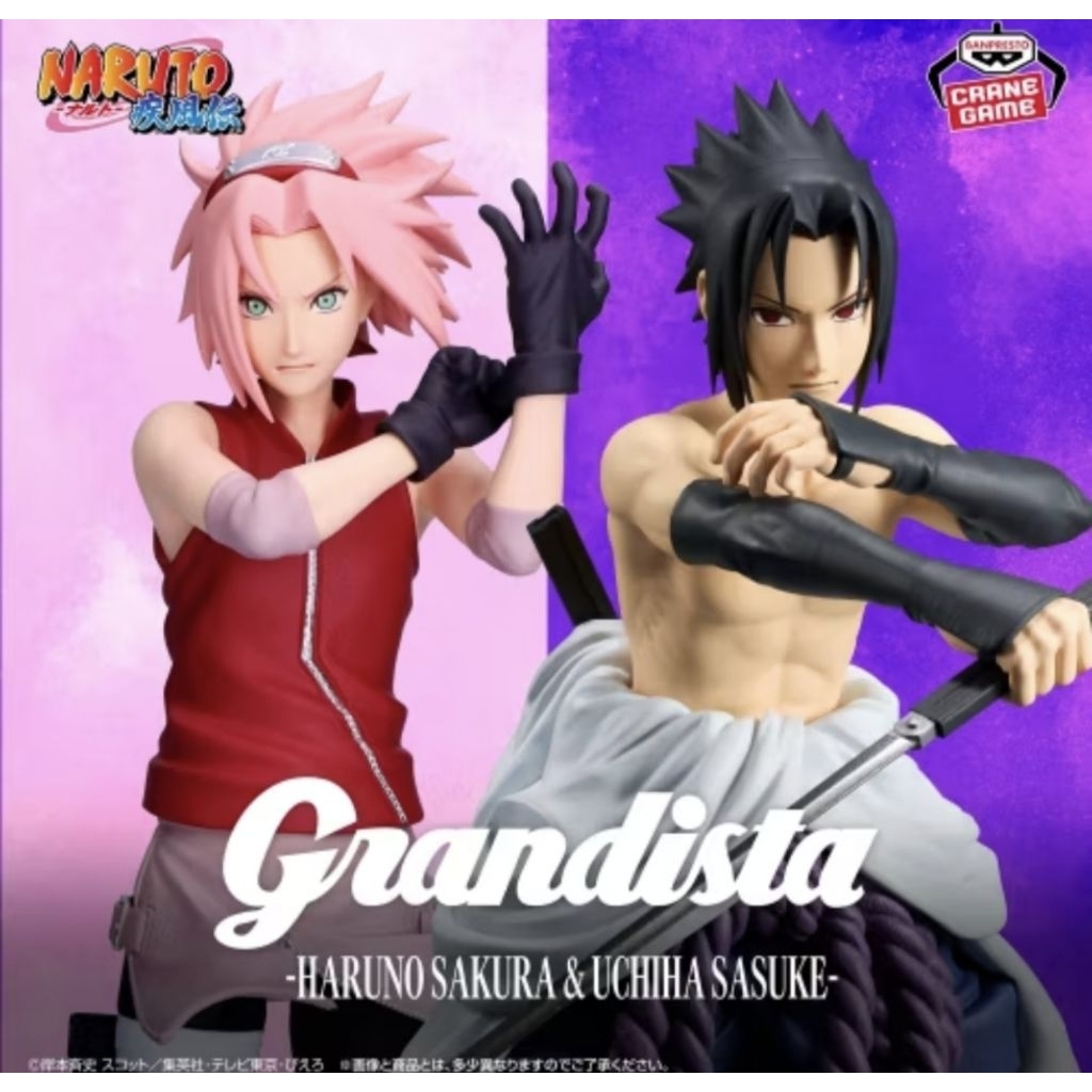 NARUTO SHIPPUDEN GRANDISTA - SAKURA HARUNO& SASUKE UCHIHA -Grandista