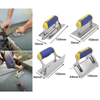 Concrete Hand Edger Wall Decoration Plaster Trowel Scraper Concrete Imprint Construction Tools Penggaris Tangan Konkrit