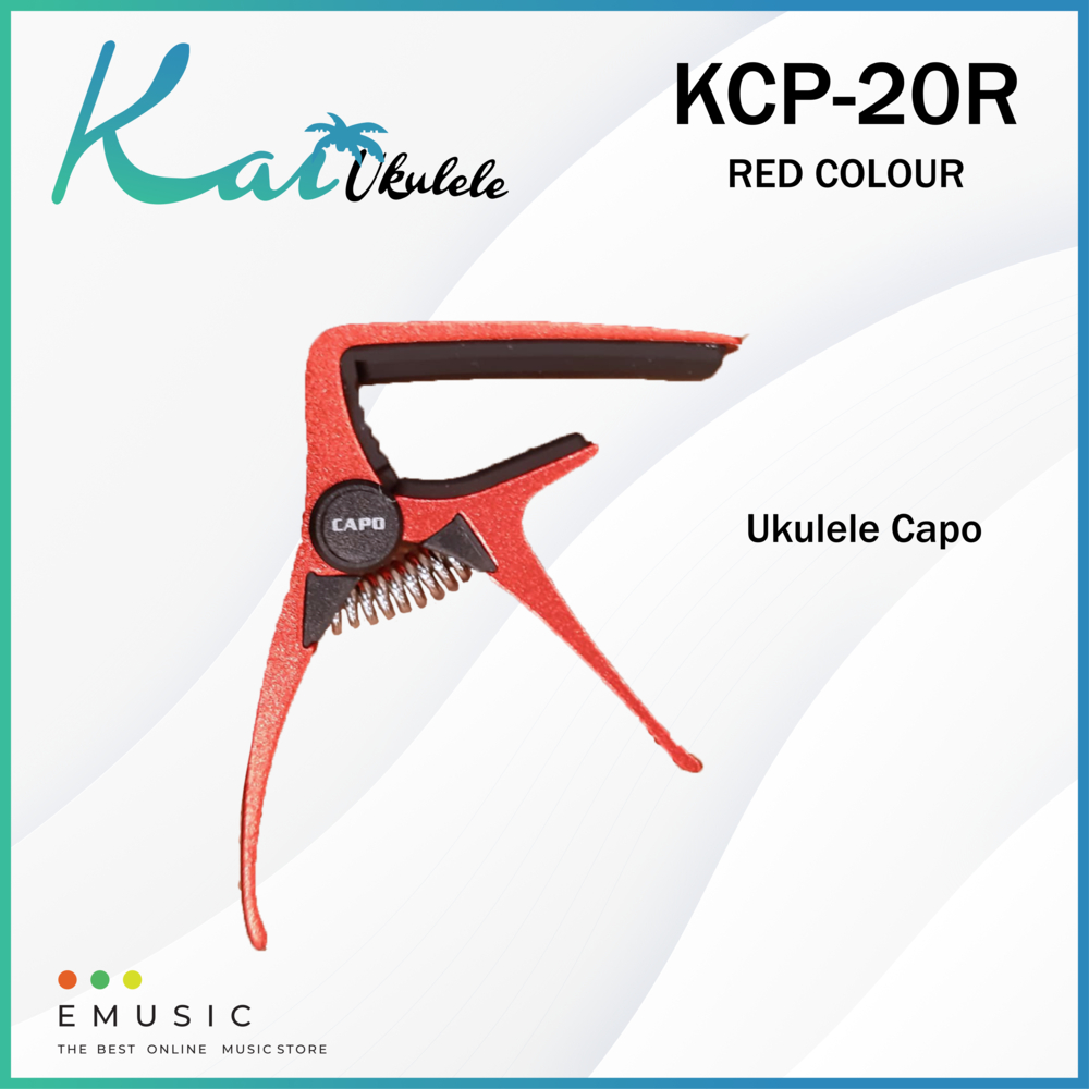 Kai Ukulele Red Capo (KCP-20R / KCP20R)