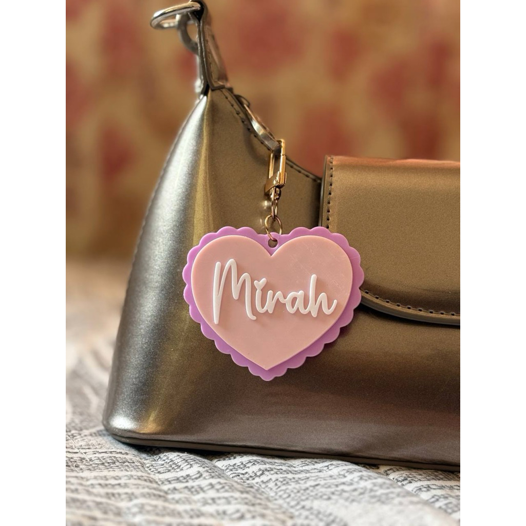 Custom Bag Tag Bag Tag School Boy พวงกุญแจส่วนบุคคล (D01)