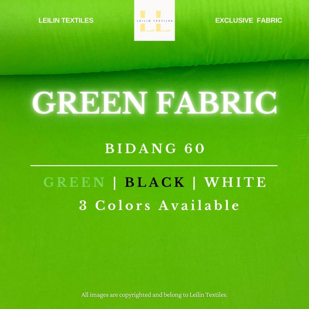 Kain Green Screen Kain Studio ฉากหลังพื้นหลังผ้า Chromakey Dang 60" เปิดเมตร LEILIN TEXTILES [Kain P