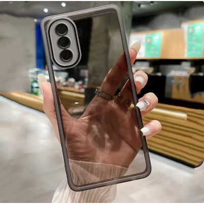 สําหรับ Huawei Nova Y70/Nova Y71 เคสโทรศัพท์กันกระแทกซิลิโคนโปร่งใสฝาหลัง