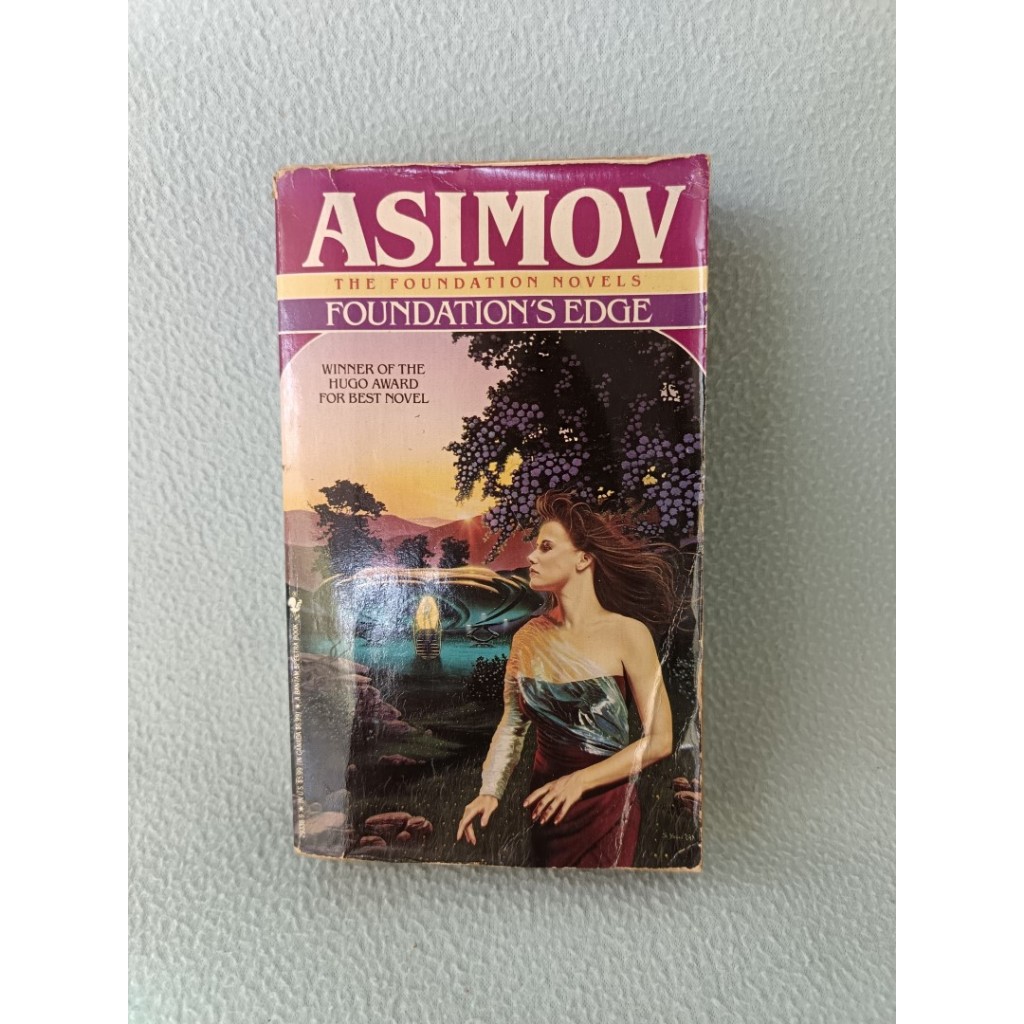 Foundations Edge (รองพื้น 4) โดย Isaac Asimov [Preloved] Vintage Fiction Classics Science Fiction Fa