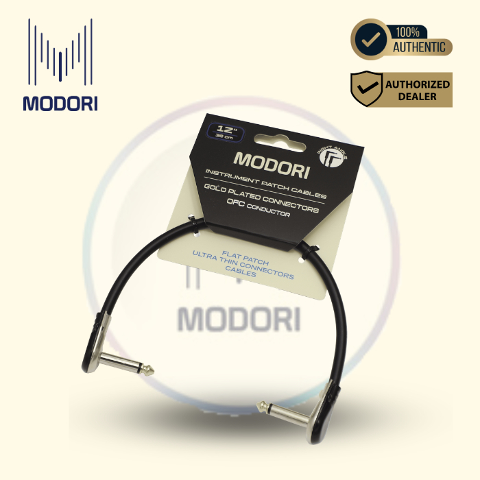 Modori FTP-L12-1P / FTP-L12-3P สายกีต้าร์แพทช์แบน – 30 ซม. / 12 นิ้ว