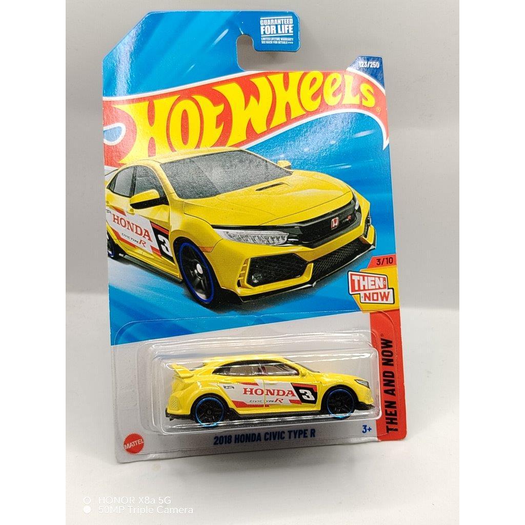 [ร้านค้าพิเศษ]	ล้อร้อน	2018 HONDA CIVIC TYPE R สีเหลือง	DOLLAR GENERAL EXCLUSIVE	1702