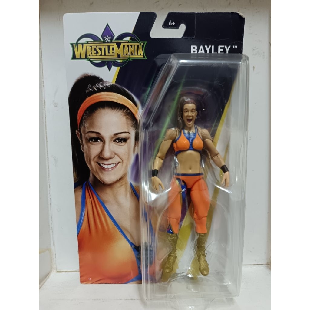 Mattel WWE Basic Wrestlemania Bayley Wrestling Action Figure