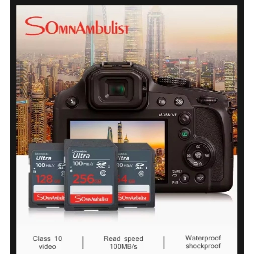 SomnAmbulist SD CARD 64GB 128GB 256GB