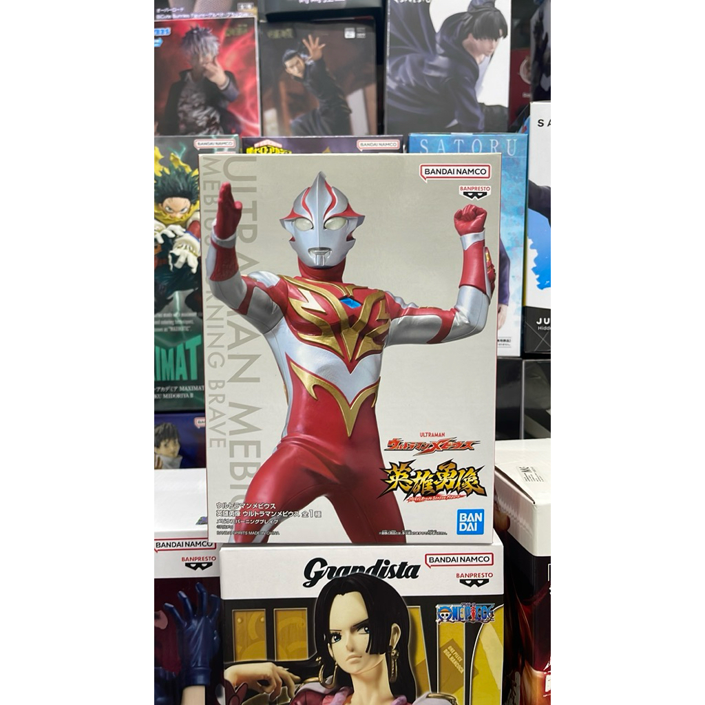 Bandai Banpresto Ultraman Mebius - Ultraman Mebius Burning Brave Heros Brave รูปปั้นรูป