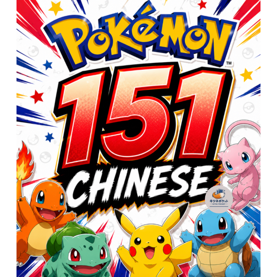 [151C] Pokemon 151 Collection Cards แท้