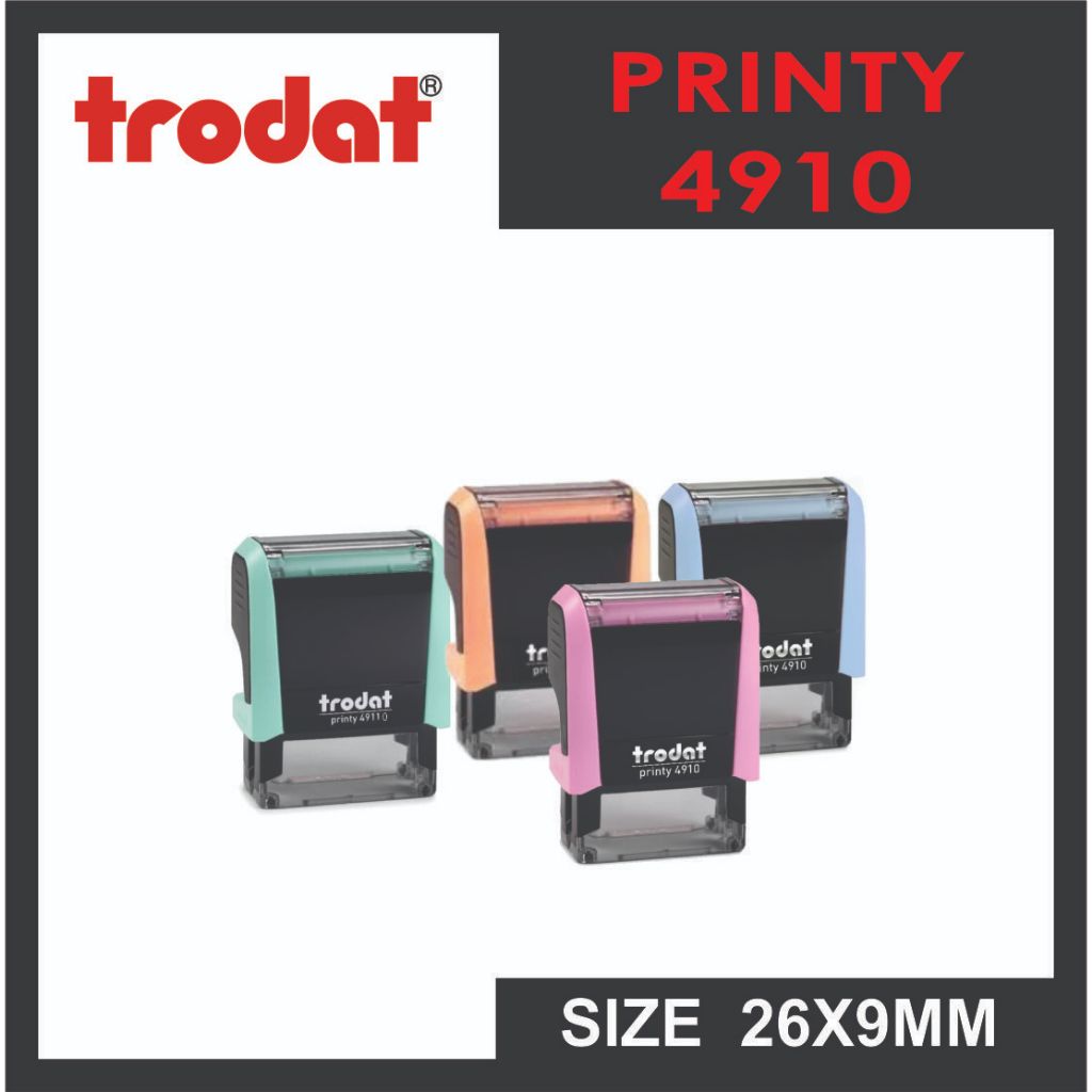 ประทับยาง + TRODAT 4910