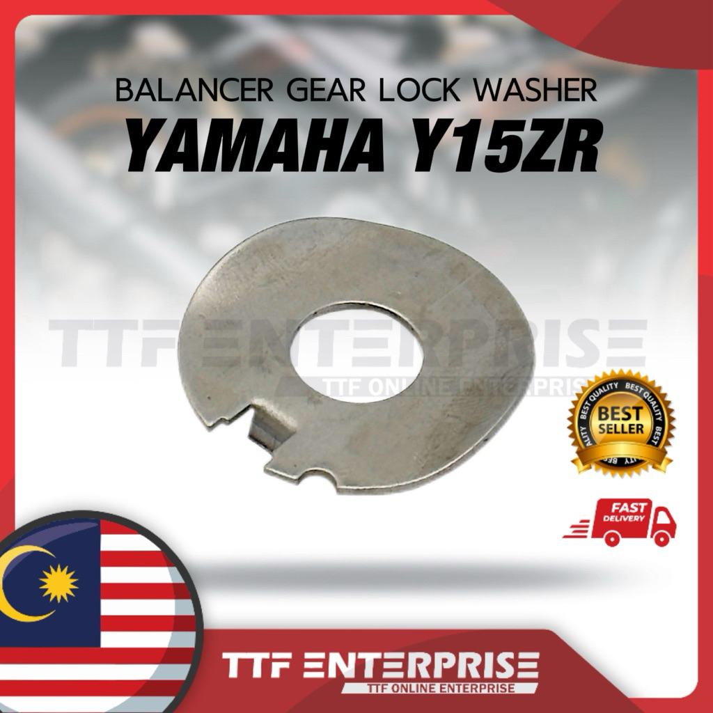 YAMAHA Y15ZR BALANCER GEAR LOCK WASHER 90215-10284 WASHER LOCK BALANCER Y15 ZR Y15ZR