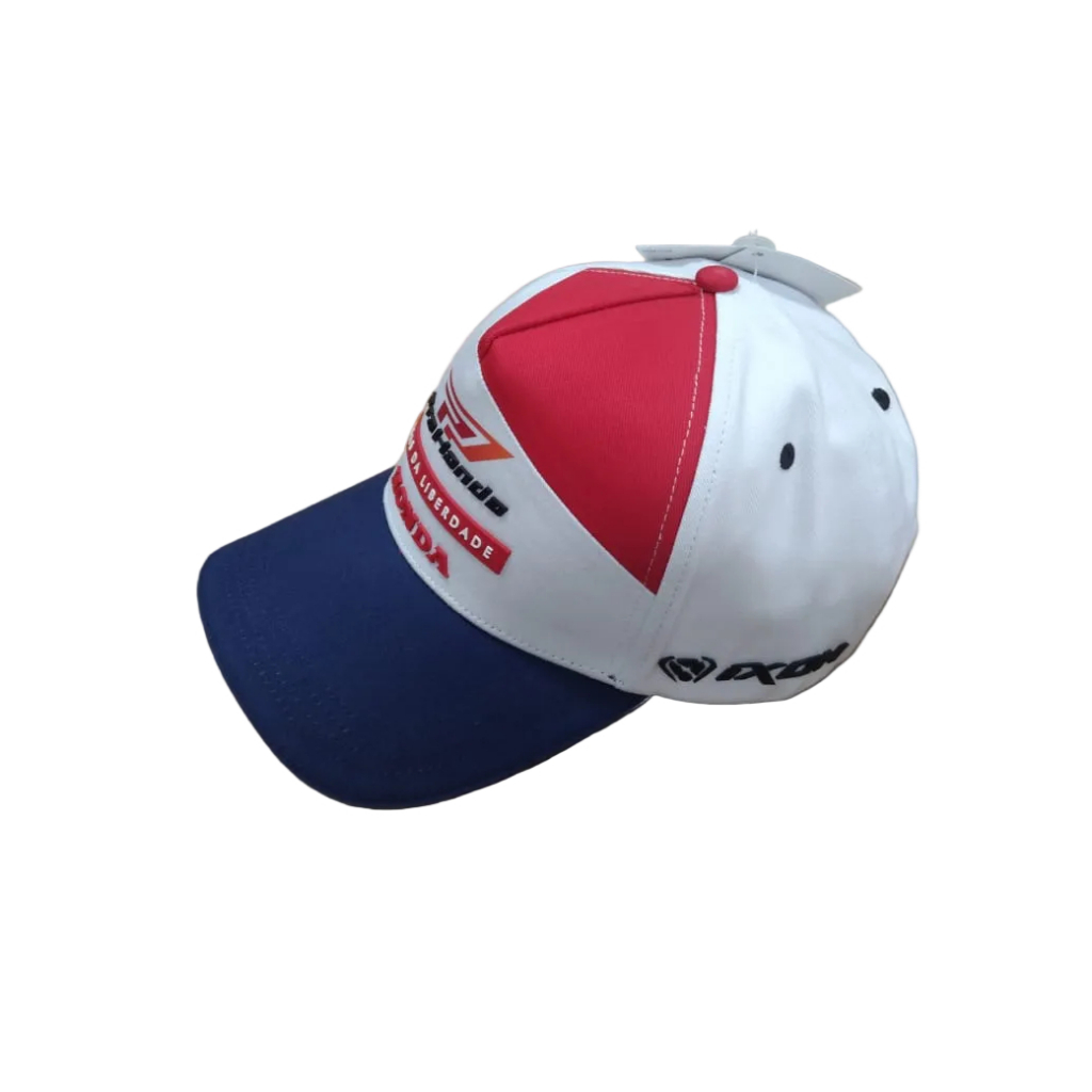หมวก Ixon CAP3 LCRP 26 - สีขาว / แดง