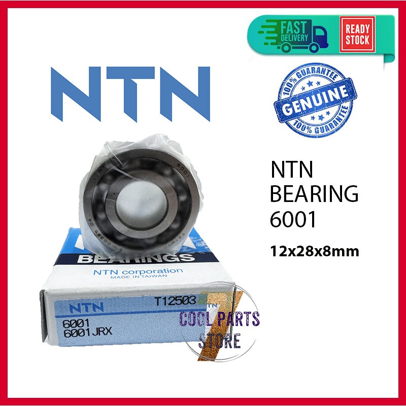 6001 NTN Bearing 6001 (12 X 28 X 8mm)