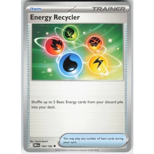 Pokémon TCG - Energy Recycler Trainer - Item