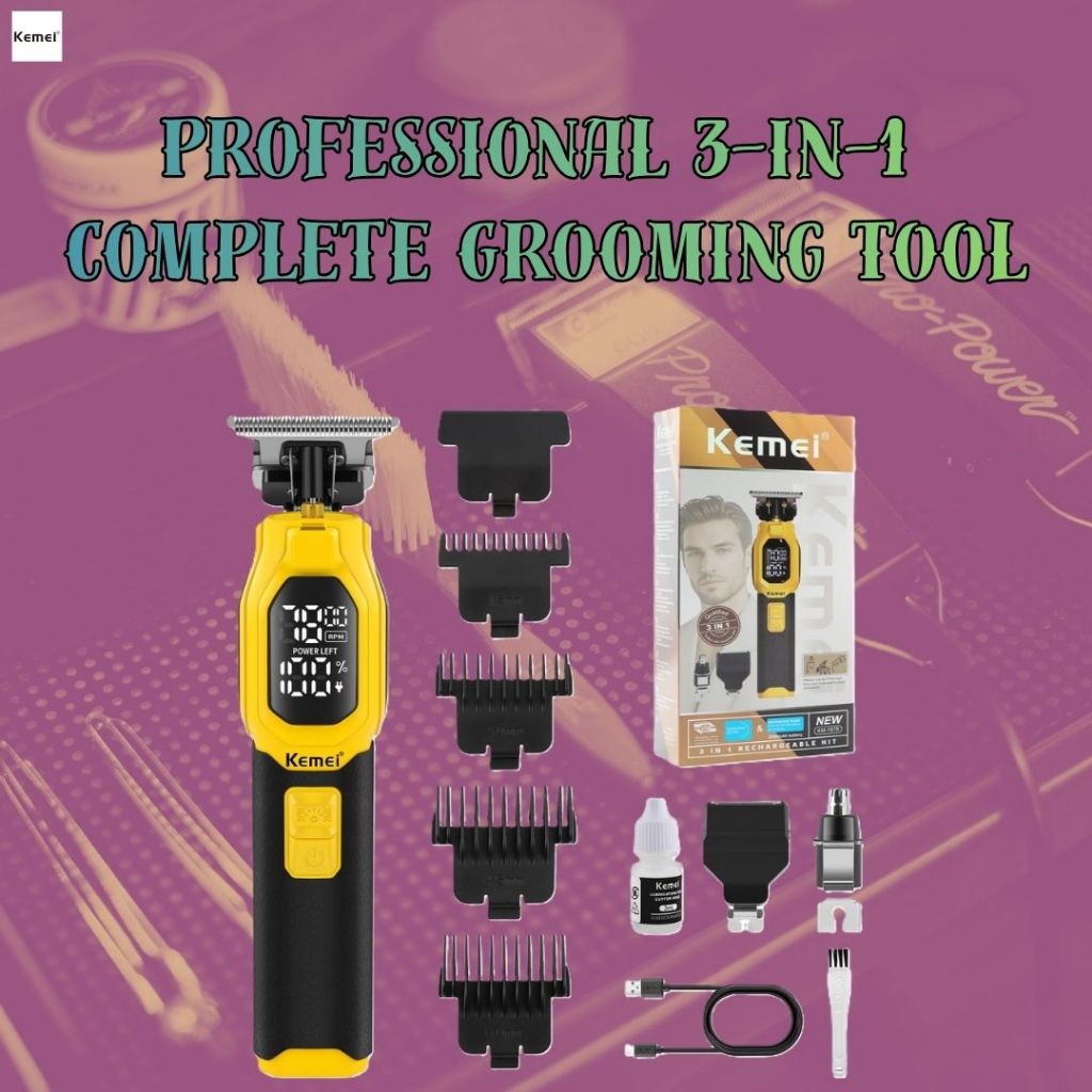 Complete Grooming Tool： Cordless Beard Trimmer From Japan