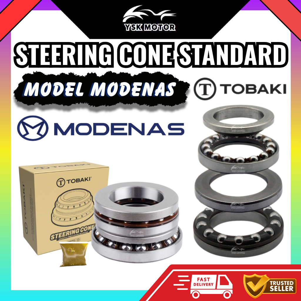 MODEL MODERASTOBAKI BEARING CONE MODENAS KRISS 1/2 KRIS 100/110/120 MR1 MR2 MR3 GT128 KRISTAR