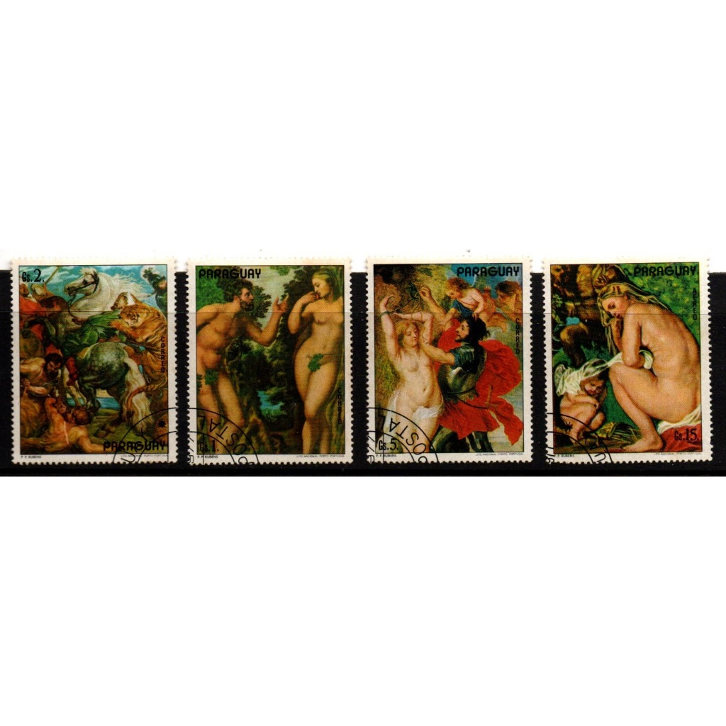 Paraguay - 1977 ครบรอบ 400 ปีของศิลปิน Peter Paul Rubens