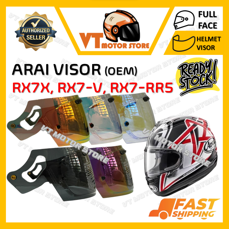 VISOR ARAI VIS-V RX7X, RX-7V, RX7-RR5 VISOR OEM / RX7X, RX7V, RX7RR5