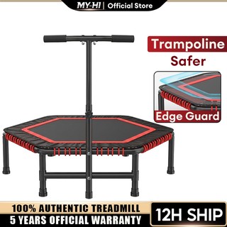 MY-HI Trampoline  Silent Fitness Rebounder Lompat Kanak-Kanak Adult Gym Exercise 弹跳床 Max 375KG
