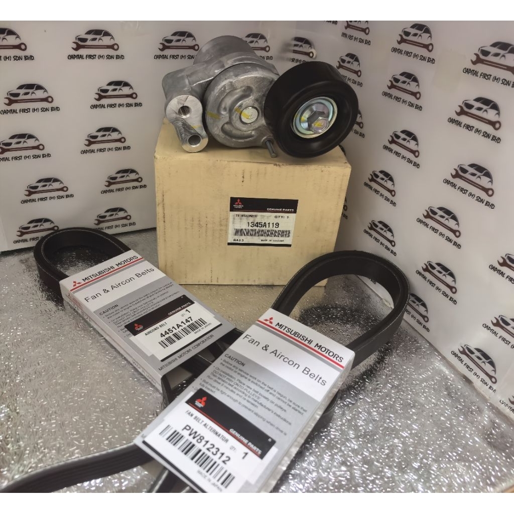 Mitsubishi Montero L200 Triton 2019 - 2026 เครื่องกําเนิดไฟฟ้ากระแสสลับ Drivebelt Tensioner Assy 134