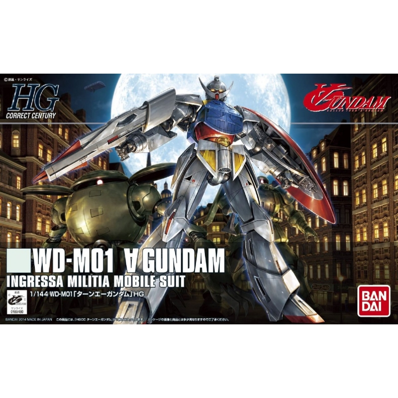 Bandai Namco HG 1/144 Turn A Gundam (5060401)