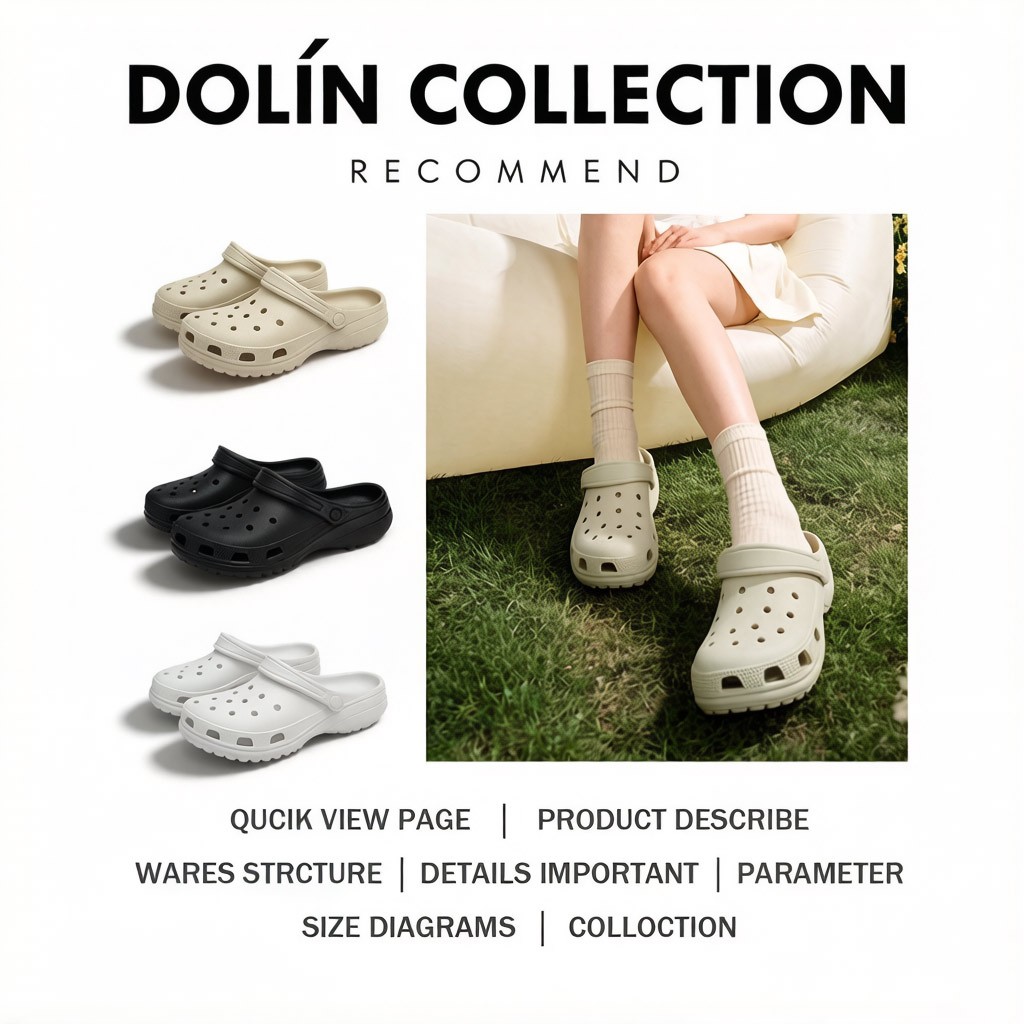 DOLLIN 2026 Soft EVA Platform Shoes Mens Womens Anti-Slip Home Shoes