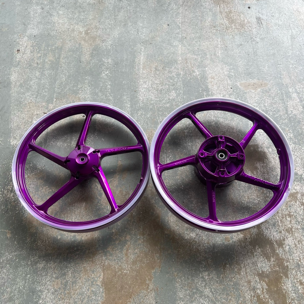 RS150 SPORT RIM MS553 160/160-17 สีม่วง MAGICBOY MS 553 MAGIC BOY