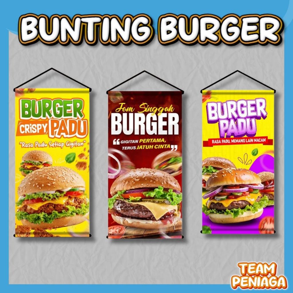BURGER BANNER – การออกแบบที่สนับสนุน BURGER!