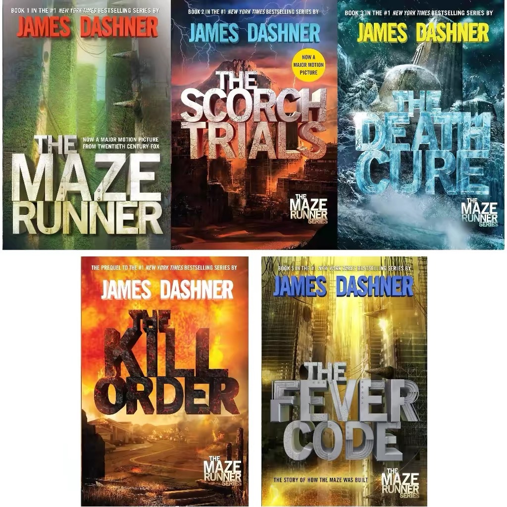 หนังสือ Maze Runner รวม 5 เล่ม