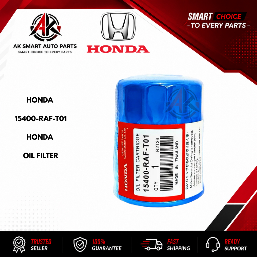 กรองน้ํามันเครื่อง Honda 15400-RAF-T01