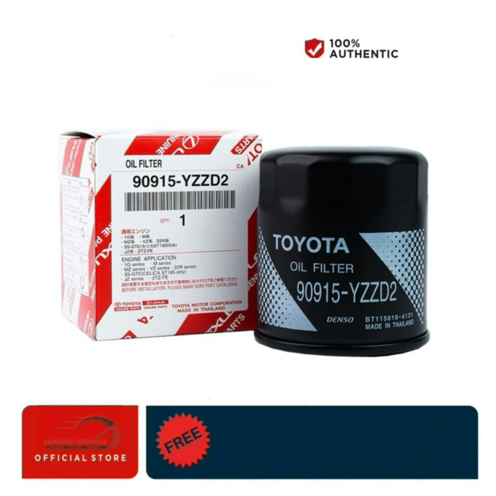 90915-YZZD2 กรองน้ํามันเครื่อง Toyota สําหรับ