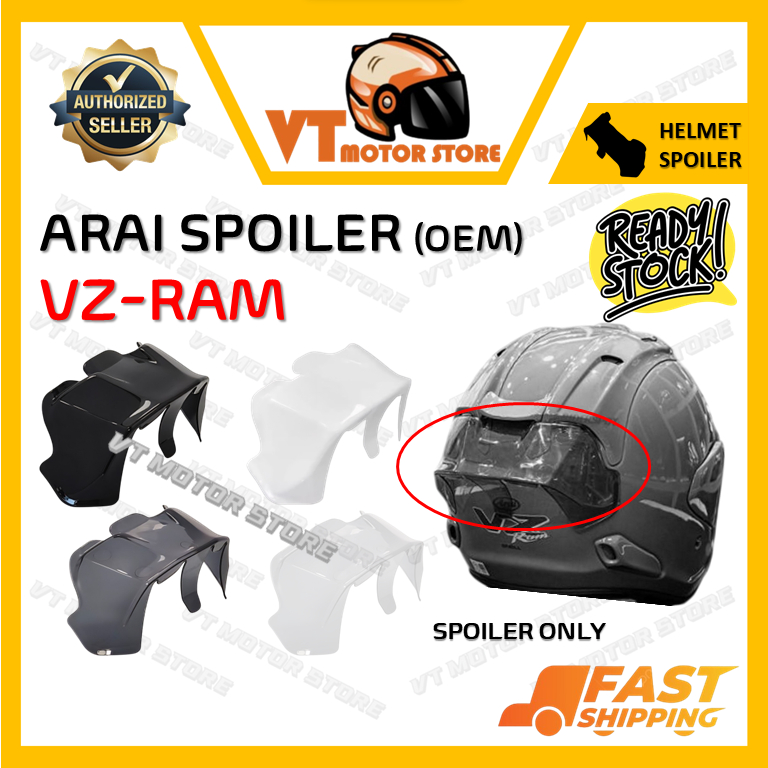 SPOILER สําหรับหมวกกันน็อค ARAI VZ RAM/ TANDUK
