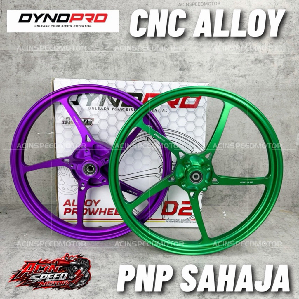 DYNOPRO CNC D2 SPORTRIM DESIGN FORGED FG525 LC135 V8 Y15ZR MATTE PURPLE ORNIM SUKAN/ DYNO PRO D2 LCV